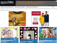 Tablet Screenshot of marcosyframes.com